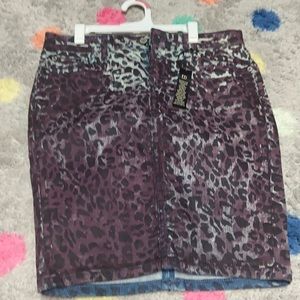 Victoria’s Secret London jean denim pencil skirt